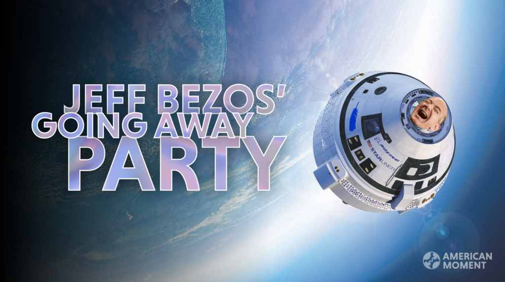 Jeff Bezos’ SpaceThemed Going Away Party American Moment